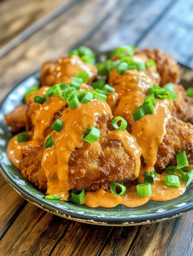 Crispy Bang Bang Chicken is a dish that tantalizes the taste buds and leaves a lasting impression. With its delightful crunch and spicy kick, this dish has swiftly gained a reputation in contemporary cuisine as a must-try for food enthusiasts. Whether you're enjoying a casual weeknight dinner, hosting a lively gathering, or simply craving comfort food, Crispy Bang Bang Chicken delivers on all fronts. The star of this dish is undoubtedly the mouthwatering Bang Bang sauce, which perfectly complements the crispy chicken, creating a harmonious balance of flavors that is hard to resist.