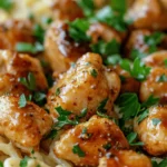 Garlic Butter Chicken Bites with Savory Creamy Parmesan Pasta is the quintessential comfort food that combines rich flavors with a satisfying meal experience. This dish is perfect for weeknight dinners when you want something quick yet delicious, as well as for special occasions that call for a touch of elegance. The star of the show—tender chicken bites infused with aromatic garlic butter—pairs perfectly with a creamy Parmesan pasta that elevates the entire dish.