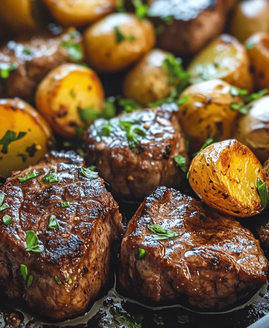 If you’re in search of a dish that perfectly marries rich flavors with comforting textures, look no further than Savory Garlic Butter Steak Bites paired with Roasted Potatoes. This dish is a delightful union of succulent steak morsels, infused with aromatic garlic butter, and crispy, golden baby potatoes that are roasted to perfection. Whether you’re preparing a cozy family dinner or entertaining guests, this recipe is sure to impress with its sumptuous taste and enticing aroma.