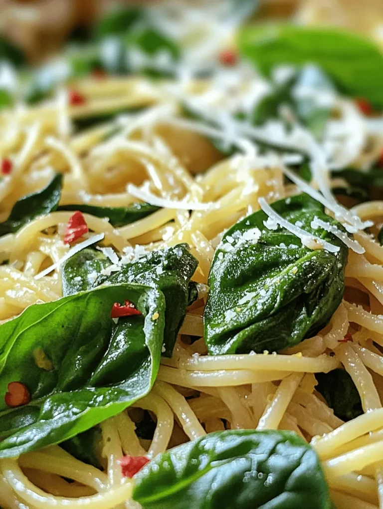 If you're looking for a dish that combines freshness, flavor, and simplicity, look no further than Spinach Lemon Pasta. This vibrant dish is a delightful celebration of healthy ingredients that come together in a matter of minutes, making it an ideal choice for busy weeknight dinners or elegant weekend gatherings. The refreshing flavors of spinach and the zesty brightness of lemon create a perfectly balanced pasta experience that is both satisfying and light.