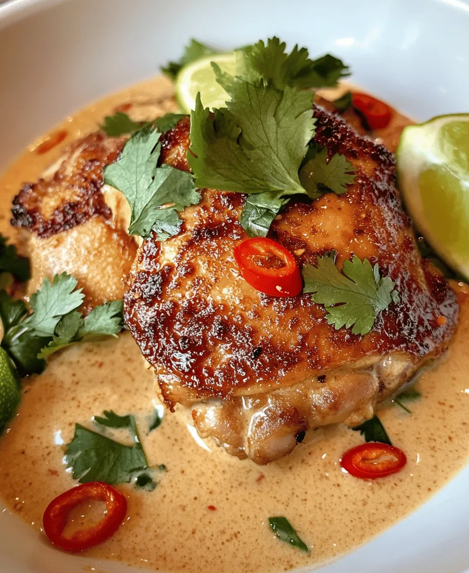 Welcome to the vibrant world of Brazilian cuisine, where bold flavors and colorful ingredients come together to create dishes that are as comforting as they are delicious. One standout recipe that embodies the heart and soul of this culinary tradition is Spicy Brazilian Coconut Chicken. This dish captivates the senses with its wonderful combination of tender chicken thighs simmered in a rich, aromatic coconut milk sauce, infused with a medley of spices and fresh herbs.