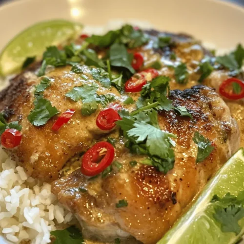 Welcome to the vibrant world of Brazilian cuisine, where bold flavors and colorful ingredients come together to create dishes that are as comforting as they are delicious. One standout recipe that embodies the heart and soul of this culinary tradition is Spicy Brazilian Coconut Chicken. This dish captivates the senses with its wonderful combination of tender chicken thighs simmered in a rich, aromatic coconut milk sauce, infused with a medley of spices and fresh herbs.