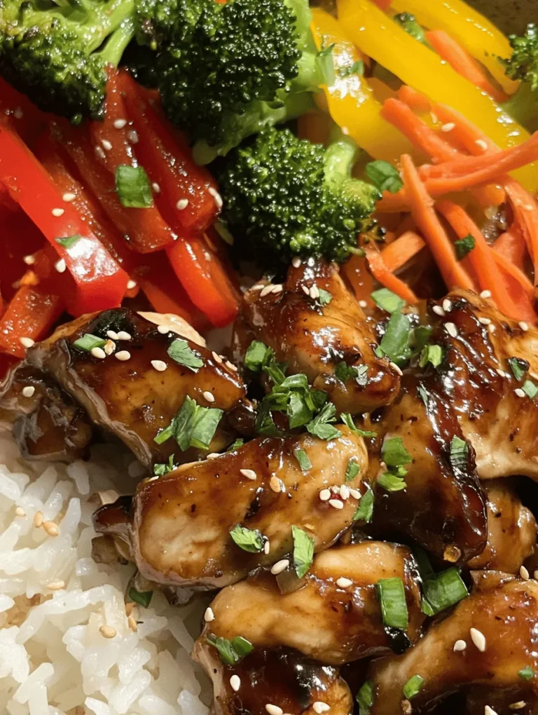 The Teriyaki Chicken Rice Bowl is a delightful and versatile dish that has captured the hearts and taste buds of food lovers around the globe. This popular meal combines succulent chicken, vibrant vegetables, and fluffy rice, creating a harmonious balance of flavors and textures that is both satisfying and nourishing. Whether you’re a busy professional looking for a quick weeknight dinner or a meal prep enthusiast wanting to whip up a week’s worth of lunches, this recipe is sure to impress.