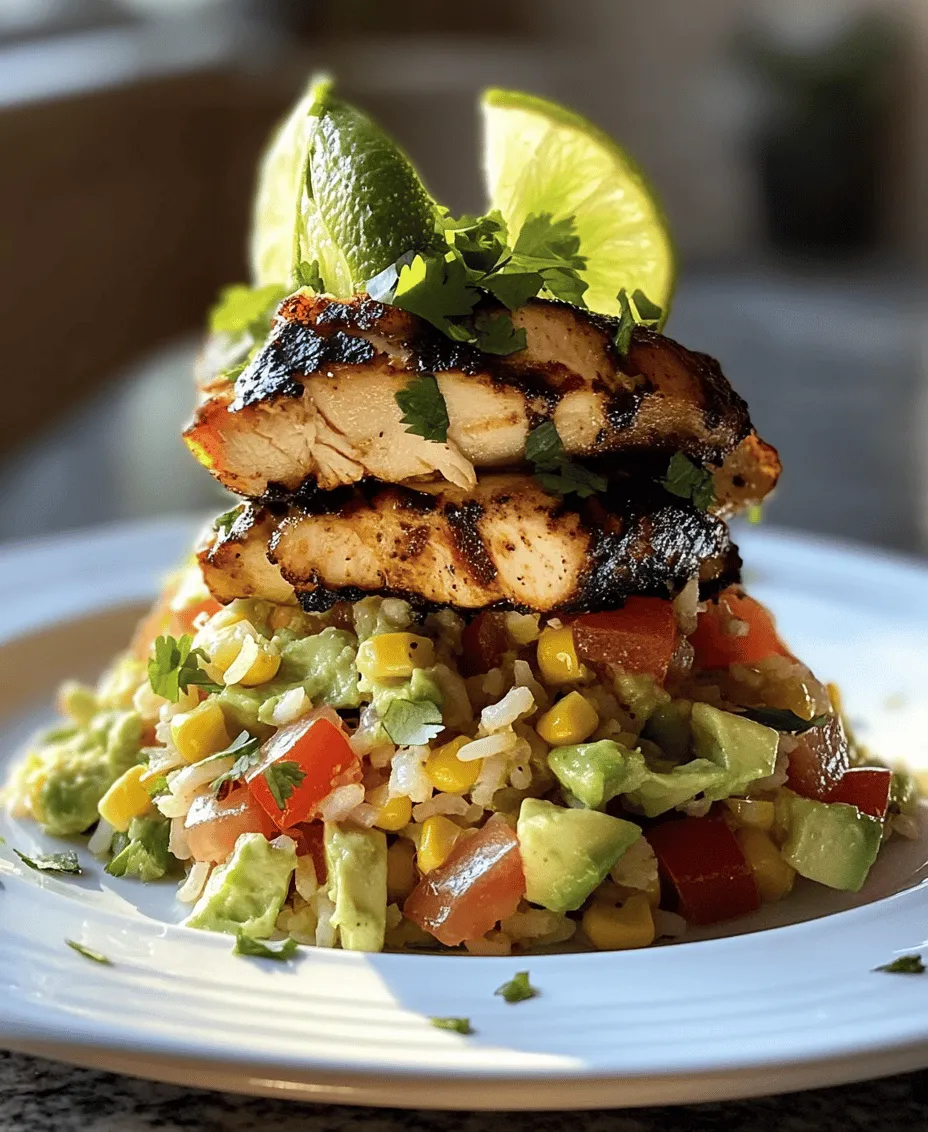 In the world of culinary creations, few dishes can rival the vibrant flavors and health benefits of the Honey Lime Chicken & Avocado Rice Stack. This delightful meal perfectly balances sweetness and zest, thanks to the combination of honey and lime, while the creamy avocado adds a rich texture that rounds out the dish beautifully. Not only does it tantalize the taste buds, but it also caters to the health-conscious eater, making it an excellent choice for families looking to enjoy a nutritious and satisfying meal.