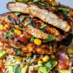 In the world of culinary creations, few dishes can rival the vibrant flavors and health benefits of the Honey Lime Chicken & Avocado Rice Stack. This delightful meal perfectly balances sweetness and zest, thanks to the combination of honey and lime, while the creamy avocado adds a rich texture that rounds out the dish beautifully. Not only does it tantalize the taste buds, but it also caters to the health-conscious eater, making it an excellent choice for families looking to enjoy a nutritious and satisfying meal.