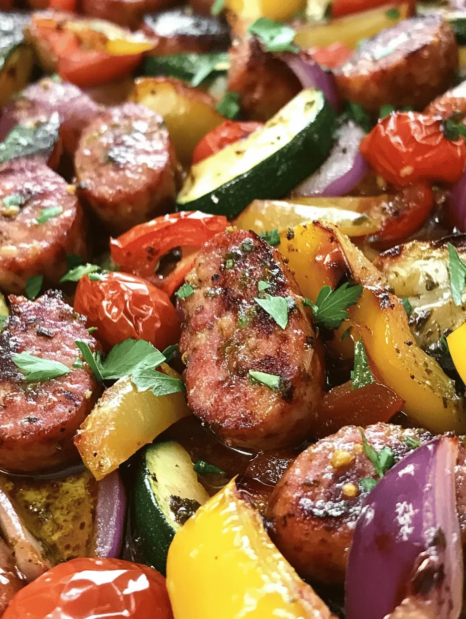 In today's fast-paced world, finding a delicious and easy-to-make meal that can please the whole family is a true culinary win. Enter the Flavorful Fiesta: Sheet Pan Sausage and Veggies. This vibrant dish combines the smoky flavor of sausage with a colorful medley of fresh vegetables, creating a delightful balance of taste and nutrition. What makes this recipe even more appealing is its simplicity—everything cooks together on one sheet pan, minimizing cleanup and maximizing flavor.