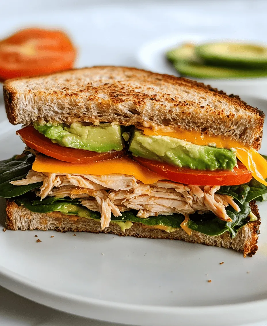 At the heart of the Chicken Avocado Melt Sandwich is the star ingredient: chicken breasts. This lean source of protein is celebrated for its ability to support muscle growth, boost metabolism, and aid in recovery after exercise. A typical serving of chicken breast contains around 31 grams of protein per 100 grams, making it an excellent choice for those looking to increase their protein intake without excessive calories or fat.