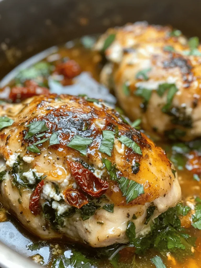 If you're looking to elevate your weeknight dinners, the Delightful Herb & Cheese Stuffed Chicken Breast is the perfect recipe to impress your family and friends. This dish combines succulent chicken breasts with a creamy, flavorful filling made from fresh herbs, cheese, and vibrant vegetables. The result is not only visually appealing but also bursting with flavor, making it a sure-fire hit at the dining table.
