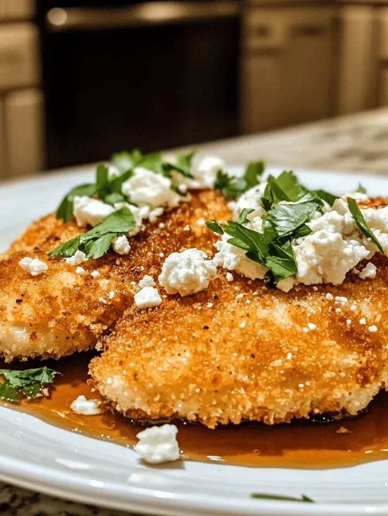 Crispy Hot Honey Feta Chicken is a bold, flavorful dish that beautifully marries the crispy textures of fried chicken with the sweet and spicy allure of hot honey and the creamy tang of feta cheese. This modern twist on classic chicken recipes is not only a feast for the palate but also a visual delight, making it a standout choice for any dining occasion. Whether you’re planning a cozy weeknight dinner, hosting a special gathering, or preparing meals in advance for busy days, this dish fits the bill perfectly.