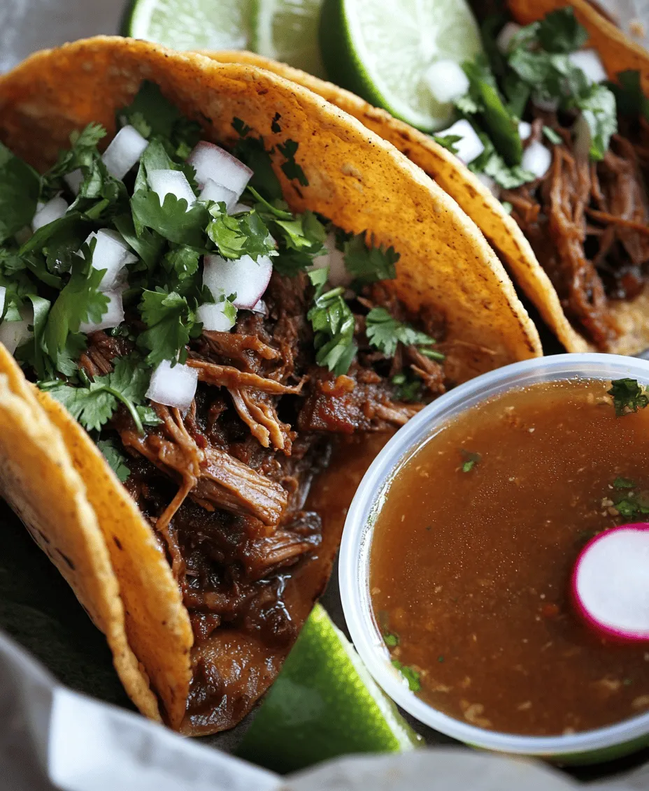Birria tacos have taken the culinary world by storm, emerging as a beloved dish that showcases the rich tapestry of Mexican cuisine. Originating from the state of Jalisco, these mouthwatering tacos are not just a meal; they embody a cultural legacy marked by tradition, family gatherings, and festive celebrations. The combination of tender, slow-cooked meat, aromatic spices, and vibrant toppings creates a symphony of flavors and textures that tantalize the taste buds, making Birria tacos a favorite for many.