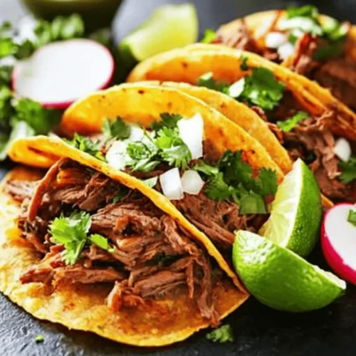 Birria tacos have taken the culinary world by storm, emerging as a beloved dish that showcases the rich tapestry of Mexican cuisine. Originating from the state of Jalisco, these mouthwatering tacos are not just a meal; they embody a cultural legacy marked by tradition, family gatherings, and festive celebrations. The combination of tender, slow-cooked meat, aromatic spices, and vibrant toppings creates a symphony of flavors and textures that tantalize the taste buds, making Birria tacos a favorite for many.