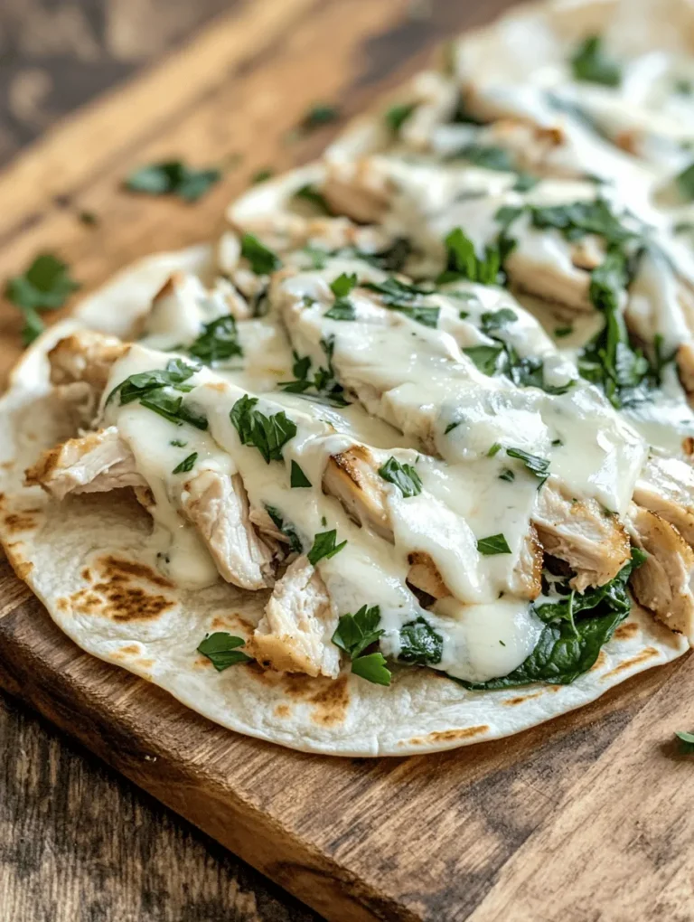 Wraps have become a popular go-to meal option for families and individuals alike, offering a delightful combination of convenience, versatility, and flavor. Whether you’re packing lunch for a busy workday, preparing a quick dinner after a long day, or looking to impress guests with an easy yet delicious dish, wraps provide an ideal solution. Among the myriad of choices available, Cheesy Garlic Chicken Wraps stand out as a truly delectable option that is both simple to prepare and bursting with flavor.