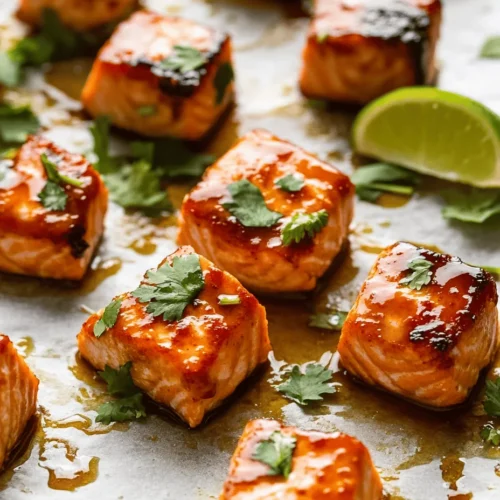 If you’re searching for an appetizer that perfectly embodies the harmony of sweet and savory, look no further than Hot Honey Salmon Bites. This dish is not just a culinary treat; it’s an experience that tantalizes your taste buds and leaves a lasting impression on your guests. The combination of succulent salmon, a drizzle of hot honey, and a splash of flavorful sauces creates a dish that is not only delicious but also incredibly easy to prepare. Whether you're hosting a dinner party, looking for a quick weeknight meal, or simply craving something indulgent yet healthy, Hot Honey Salmon Bites fit the bill.