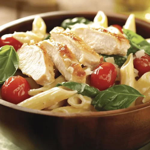 Tuscan cuisine, renowned for its rustic and hearty flavors, draws inspiration from the vibrant landscapes of Tuscany, Italy. This region is known for its fresh ingredients, simple yet impactful preparations, and a strong connection to local agriculture. Tuscan dishes often emphasize the use of quality olive oil, aromatic herbs, and seasonal vegetables, creating meals that are not only delicious but also deeply satisfying. One such dish that captures the essence of Tuscan cooking is the Tuscan Chicken Pasta Delight, a comforting and flavorful pasta dish that is perfect for any occasion.