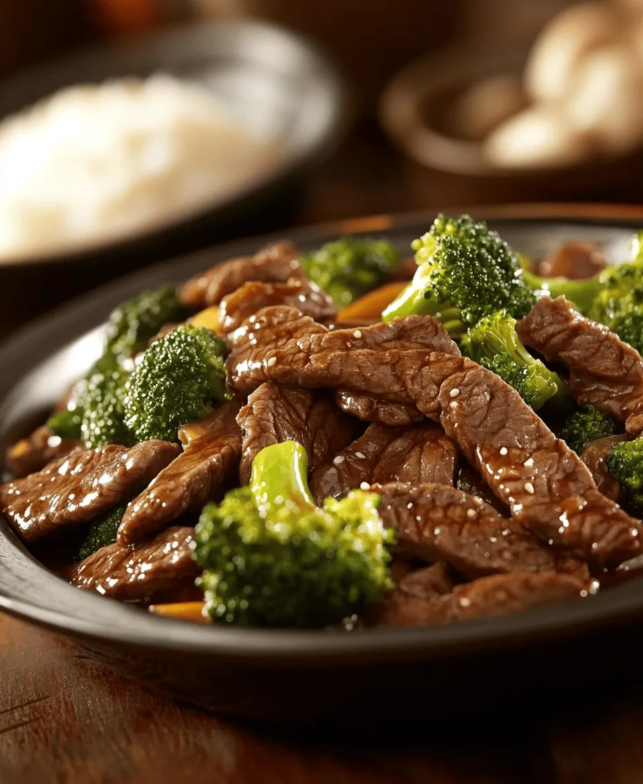 The star of our dish is undoubtedly the flank steak, a cut of beef that is not only flavorful but also perfect for quick cooking methods like stir-frying. When selecting flank steak, it’s essential to choose quality meat. Look for cuts that are bright red with a good amount of marbling; this intramuscular fat helps to keep the meat tender and juicy during the cooking process.