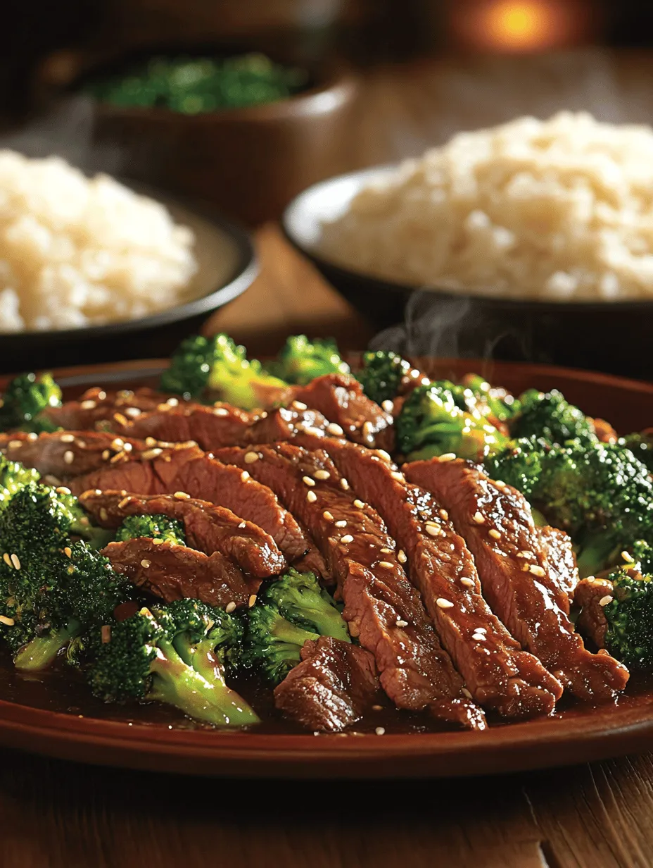 The star of our dish is undoubtedly the flank steak, a cut of beef that is not only flavorful but also perfect for quick cooking methods like stir-frying. When selecting flank steak, it’s essential to choose quality meat. Look for cuts that are bright red with a good amount of marbling; this intramuscular fat helps to keep the meat tender and juicy during the cooking process.