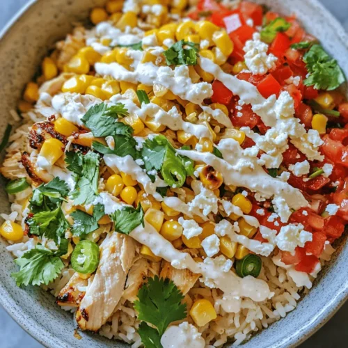 In the fast-paced world we live in, finding quick, nutritious, and flavorful meal options can often feel like an uphill battle. Enter the Easy Street Corn Chicken Rice Bowl—a delightful dish that checks all the boxes for busy weeknights or casual gatherings. This recipe is not only easy to prepare but also offers a canvas for culinary creativity, allowing you to tailor it to fit various dietary preferences and ingredient availability.