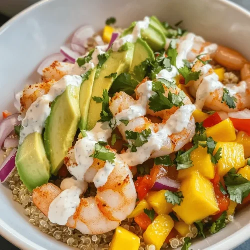 In the realm of contemporary cuisine, few dishes embody vibrant flavors and health-conscious ingredients quite like shrimp and avocado bowls. This delightful meal has surged in popularity, captivating health enthusiasts and food lovers alike with its nutritional benefits and deliciousness. The combination of succulent shrimp, creamy avocados, fluffy quinoa, and a refreshing mango salsa creates a symphony of textures and tastes that tantalizes the palate.