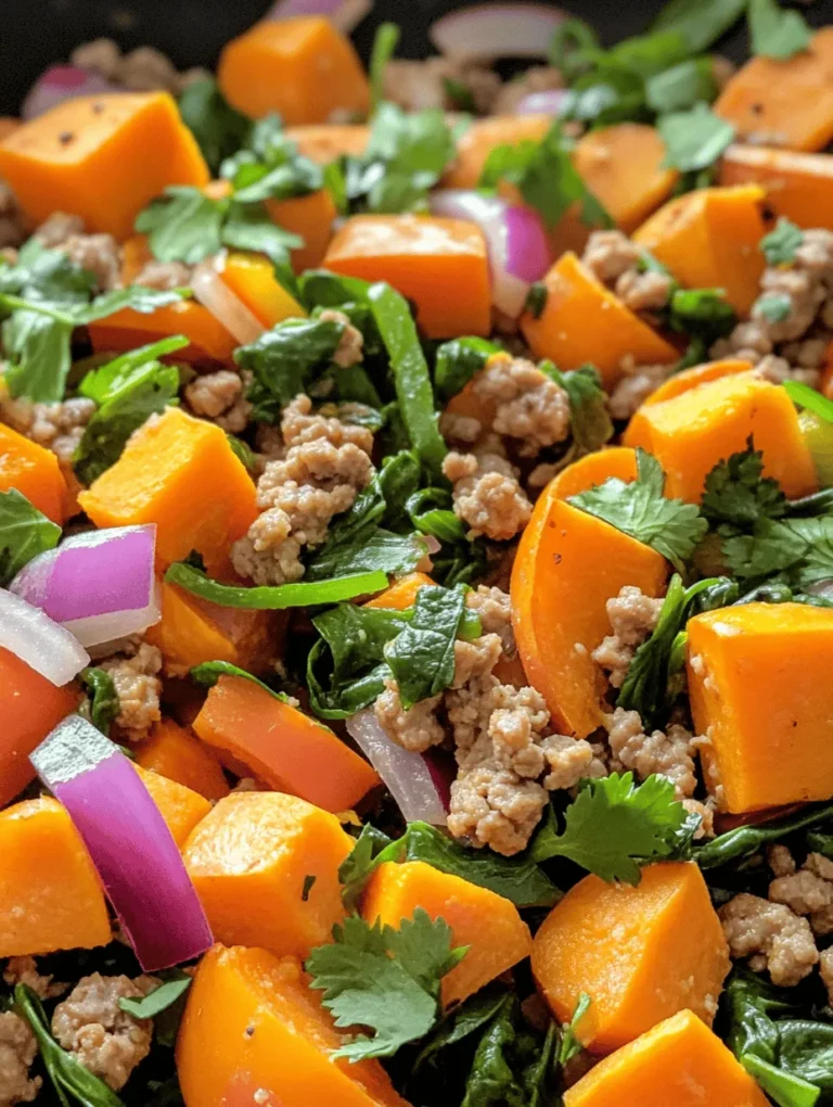 In the fast-paced world we live in, finding time to prepare nutritious meals can often feel like a daunting task. Enter the Ground Turkey Sweet Potato Skillet—a delightful one-pan dish that not only satisfies your taste buds but also nourishes your body. This recipe is a perfect alignment of convenience and health, making it an ideal choice for busy individuals and families seeking wholesome meals without the hassle of extensive cleanup.