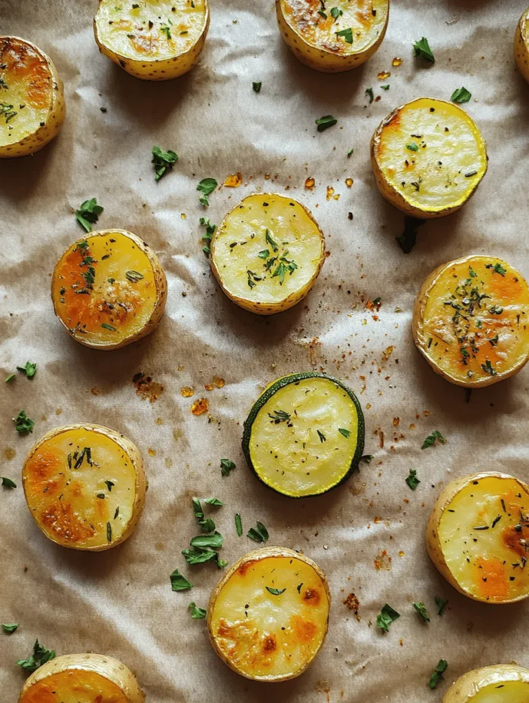 When it comes to side dishes that combine ease of preparation with exceptional flavor and nutrition, Garlic Herb Roasted Potatoes, Carrots, and Zucchini stand out as a top choice. This vibrant medley of vegetables not only brings a burst of color to your plate but also offers a delightful array of textures and tastes. Roasting these vegetables caramelizes their natural sugars, resulting in a sweet, savory flavor that is hard to resist. Whether you're serving it alongside a succulent protein or making it the star of a vegetarian meal, this dish is sure to please a crowd.