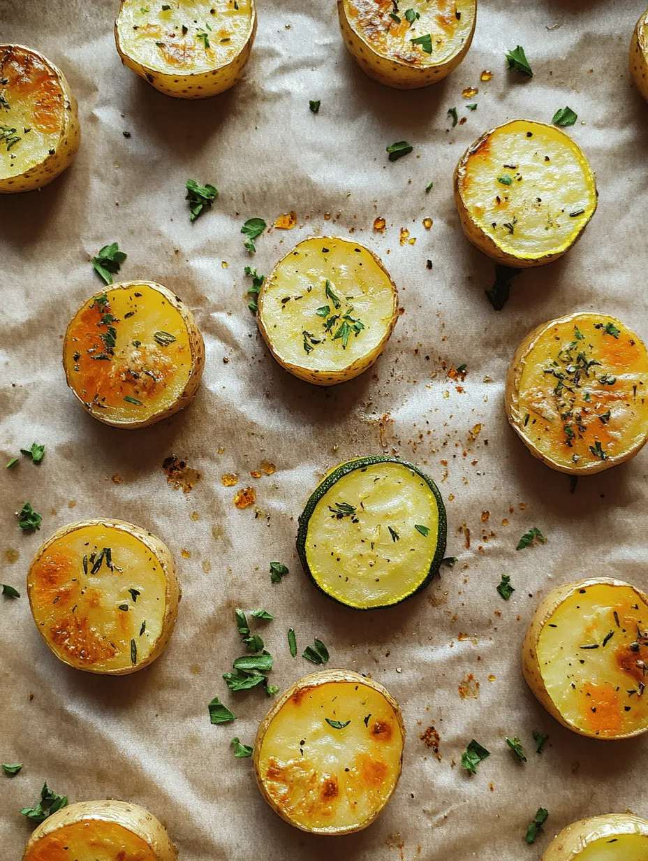 When it comes to side dishes that combine ease of preparation with exceptional flavor and nutrition, Garlic Herb Roasted Potatoes, Carrots, and Zucchini stand out as a top choice. This vibrant medley of vegetables not only brings a burst of color to your plate but also offers a delightful array of textures and tastes. Roasting these vegetables caramelizes their natural sugars, resulting in a sweet, savory flavor that is hard to resist. Whether you're serving it alongside a succulent protein or making it the star of a vegetarian meal, this dish is sure to please a crowd.
