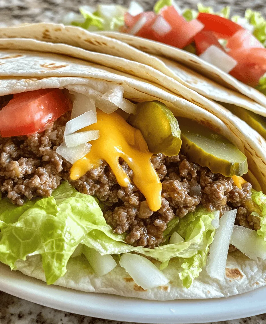 In the world of quick and satisfying meals, few things hit the spot quite like a homemade wrap. Today, we elevate the classic fast-food experience with our Homemade Big Mac Wraps featuring a tantalizing special sauce that will leave your taste buds dancing. This recipe combines the flavors of a beloved burger in a portable format, making it perfect for lunch, dinner, or even a fun gathering. With simple ingredients and straightforward steps, you’ll be able to create a mouthwatering dish that is both delicious and fulfilling.