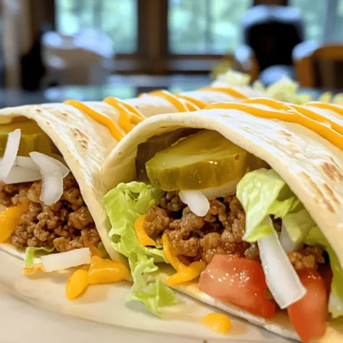 In the world of quick and satisfying meals, few things hit the spot quite like a homemade wrap. Today, we elevate the classic fast-food experience with our Homemade Big Mac Wraps featuring a tantalizing special sauce that will leave your taste buds dancing. This recipe combines the flavors of a beloved burger in a portable format, making it perfect for lunch, dinner, or even a fun gathering. With simple ingredients and straightforward steps, you’ll be able to create a mouthwatering dish that is both delicious and fulfilling.