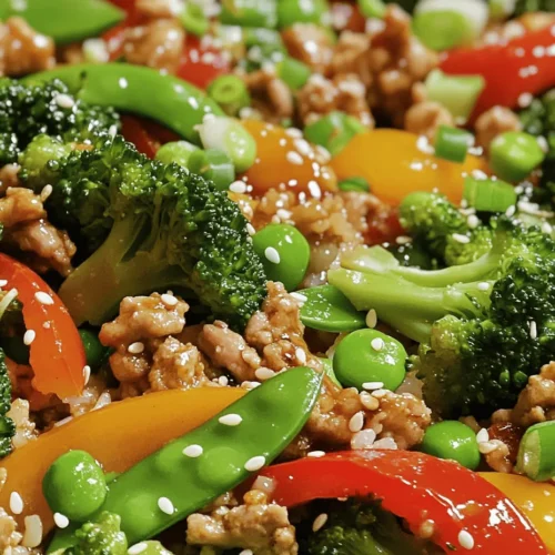 The world of stir-fry is both vibrant and versatile, offering a quick and healthy meal option that can be tailored to suit your tastes. One delightful recipe that stands out is the Ground Turkey Teriyaki Stir Fry, a dish that combines the lean protein of ground turkey with an array of colorful, crunchy vegetables and a savory sauce that ties it all together. This dish is not only easy to prepare but also provides a delightful balance of flavors and textures that can cater to the entire family’s palate.