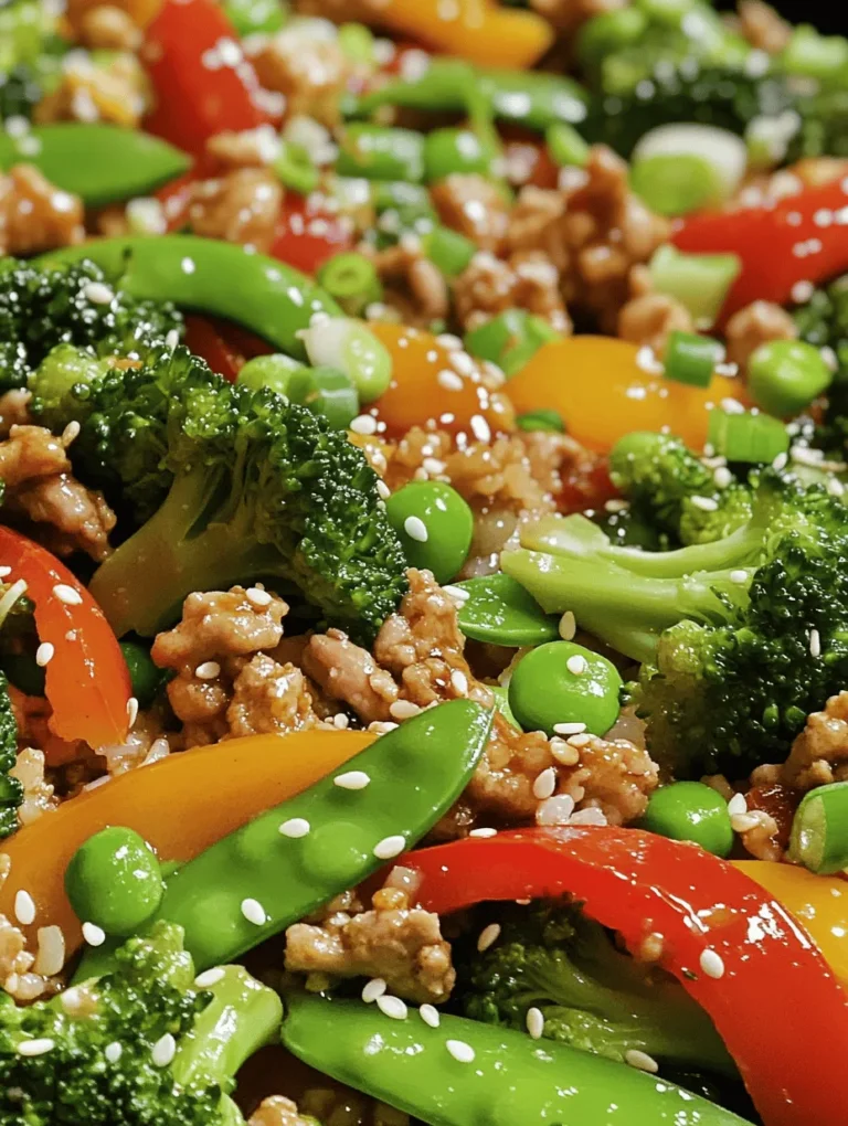 The world of stir-fry is both vibrant and versatile, offering a quick and healthy meal option that can be tailored to suit your tastes. One delightful recipe that stands out is the Ground Turkey Teriyaki Stir Fry, a dish that combines the lean protein of ground turkey with an array of colorful, crunchy vegetables and a savory sauce that ties it all together. This dish is not only easy to prepare but also provides a delightful balance of flavors and textures that can cater to the entire family’s palate.
