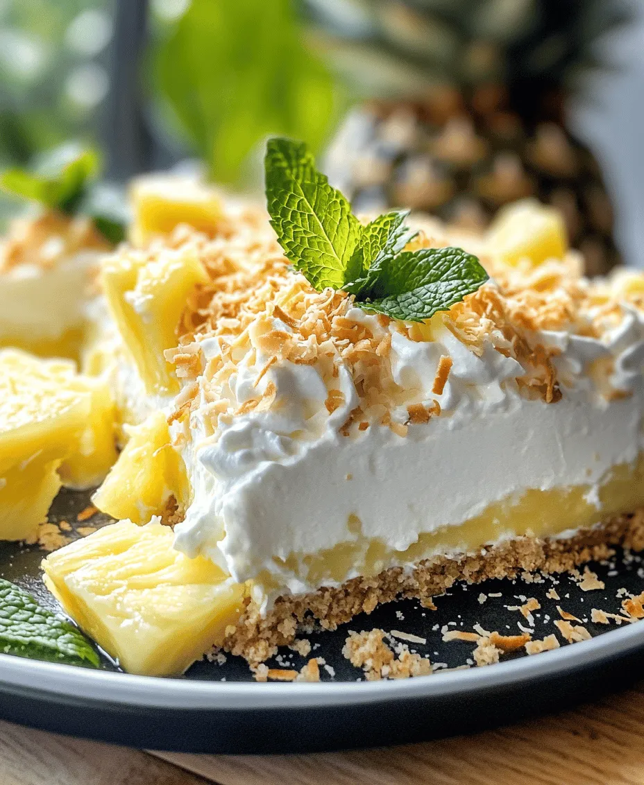 As the warm sun graces us with its presence, there's nothing quite as inviting as a refreshing dessert that transports you to a tropical oasis. Enter Tropical Paradise Delight, a no-bake dessert that combines the vibrant flavors of fresh fruit with the creamy richness of a delightful filling. This dessert is not only a feast for the senses but also incredibly easy to prepare, making it the perfect treat for those hot summer days when you want something sweet without the hassle of turning on the oven.
