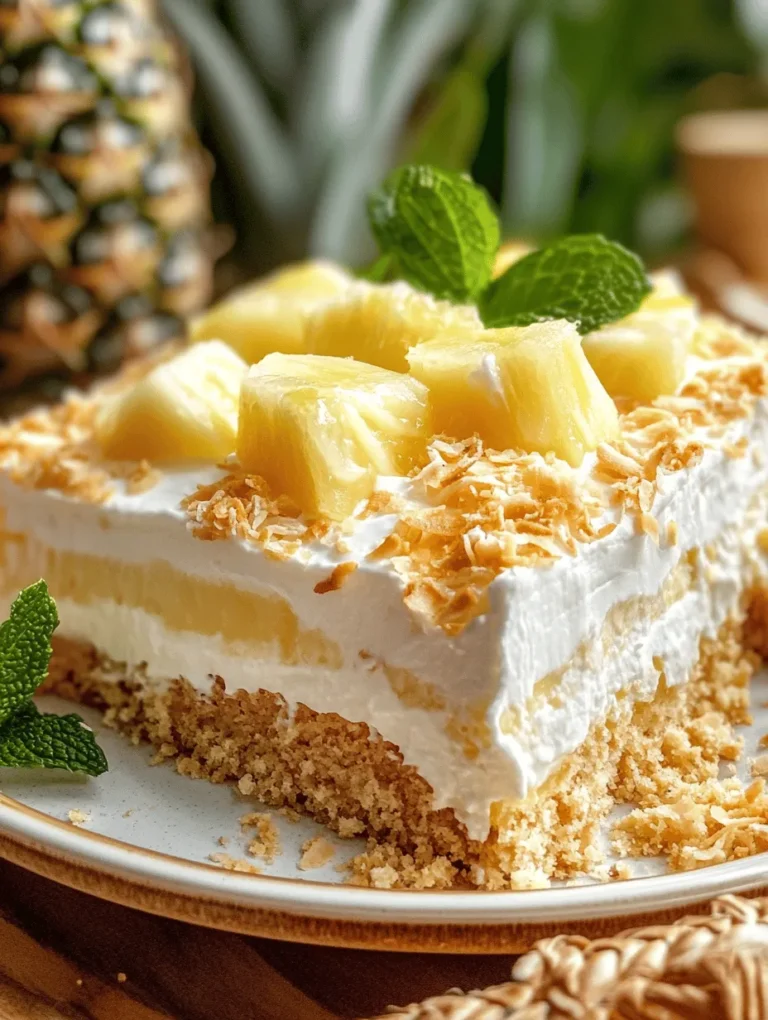 As the warm sun graces us with its presence, there's nothing quite as inviting as a refreshing dessert that transports you to a tropical oasis. Enter Tropical Paradise Delight, a no-bake dessert that combines the vibrant flavors of fresh fruit with the creamy richness of a delightful filling. This dessert is not only a feast for the senses but also incredibly easy to prepare, making it the perfect treat for those hot summer days when you want something sweet without the hassle of turning on the oven.