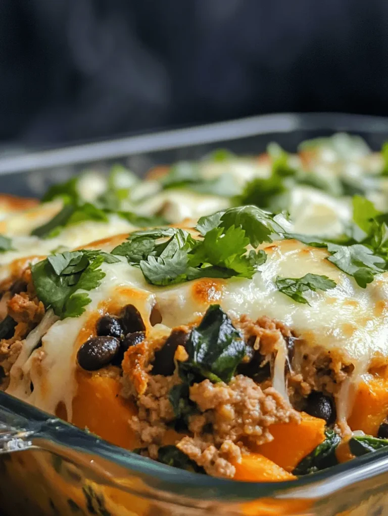 The magic of the Ground Turkey Sweet Potato Casserole lies in its key ingredients, each contributing to both the flavor and health benefits of the dish.