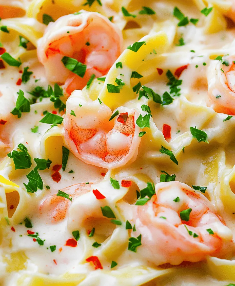 Creamy Garlic Shrimp Pasta is a dish that embodies comfort and indulgence in every bite. With its velvety sauce, succulent shrimp, and perfectly cooked pasta, this meal is a culinary delight that appeals to seafood enthusiasts and pasta lovers alike. The combination of garlic, cream, and delicate spices creates a flavor profile that is rich yet balanced, making it a favorite for both weeknight dinners and special occasions. What makes this dish even more appealing is its simplicity; with just a few key ingredients, you can create a gourmet experience right in your own kitchen.