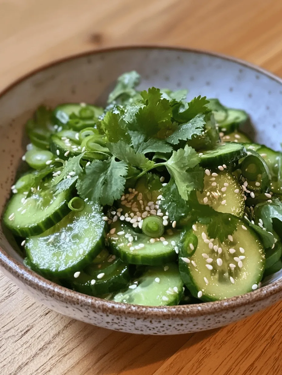 To create the perfect Crunchy Asian Cucumber Salad, it’s essential to understand the key ingredients that contribute to its unique flavor profile and texture. Each element plays a vital role in crafting a dish that is not only delicious but also visually appealing.