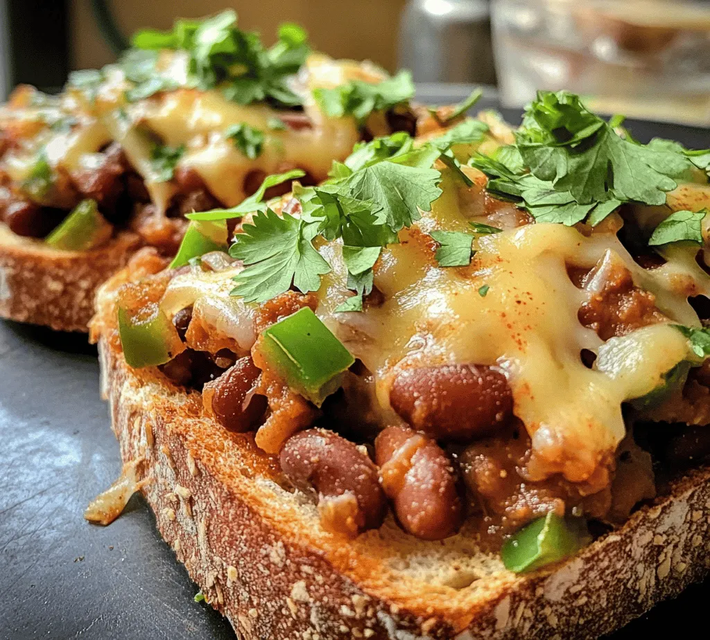 Cheesy Masala Beans on Toast is a delightful dish that marries the essence of Indian cuisine with the comforting familiarity of cheesy toast. This innovative recipe transforms simple ingredients into a vibrant meal that excites the taste buds and satisfies hunger. The fusion of spices and creaminess creates a delightful culinary experience that is both hearty and comforting, making it a perfect choice for any time of the day.