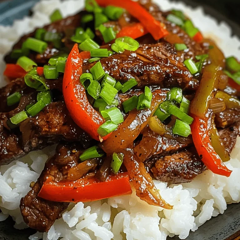 To create the perfect Sizzling Pepper Steak Delight, it's essential to understand the role of each ingredient in the dish. Here, we’ll explore the main components that contribute to its deliciousness.