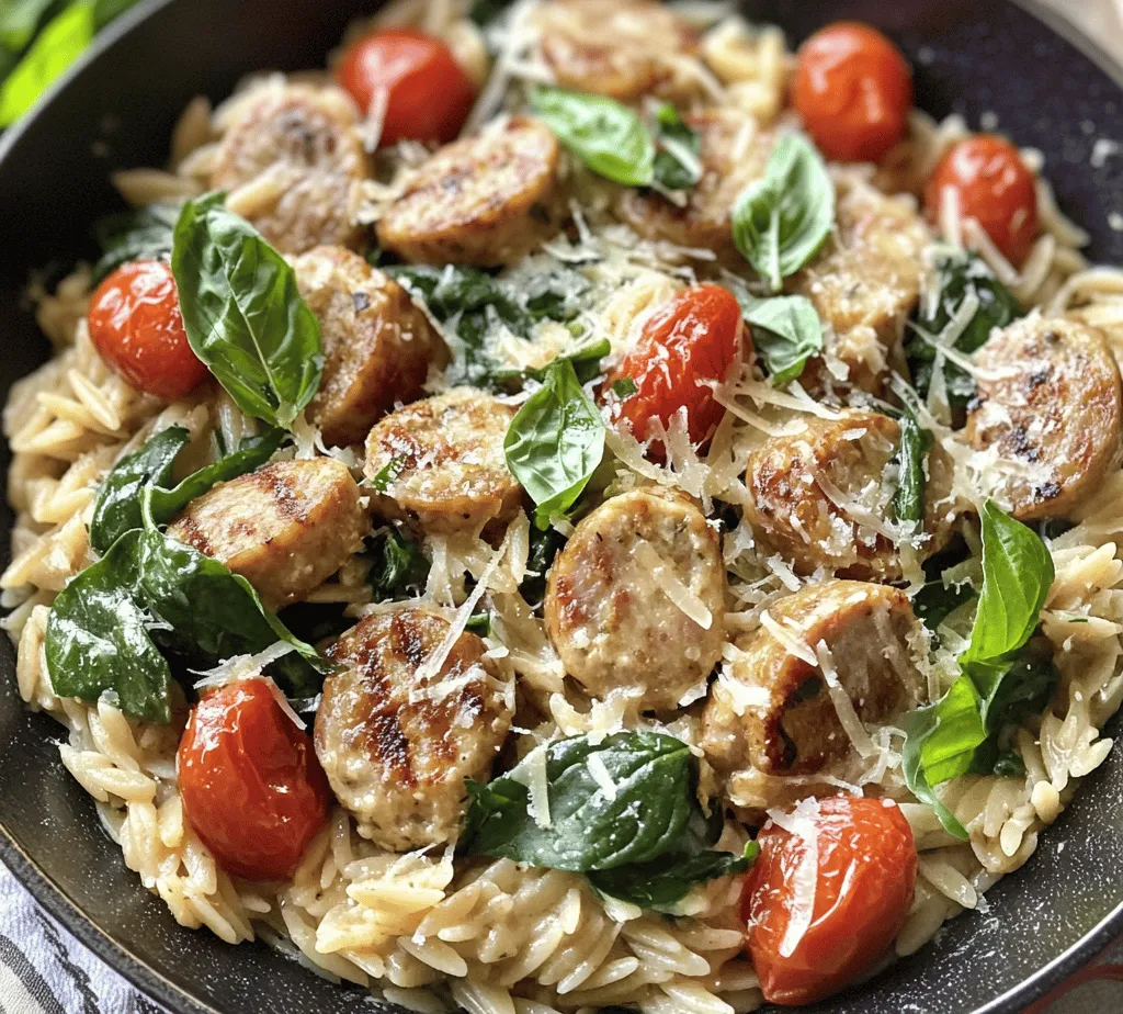 When it comes to comfort food that satisfies both the palate and the soul, few dishes can compete with creamy chicken sausage orzo. This delightful one-pot meal combines the heartiness of chicken sausage with the delicate texture of orzo pasta, enveloped in a rich and creamy sauce that bursts with flavor. It’s a dish that masterfully balances savory and creamy elements, making it an instant favorite among families and food enthusiasts alike.