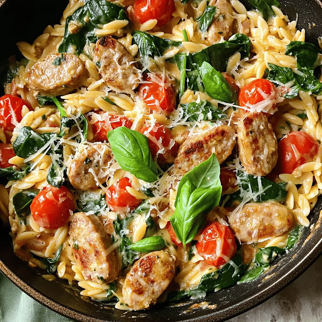 When it comes to comfort food that satisfies both the palate and the soul, few dishes can compete with creamy chicken sausage orzo. This delightful one-pot meal combines the heartiness of chicken sausage with the delicate texture of orzo pasta, enveloped in a rich and creamy sauce that bursts with flavor. It’s a dish that masterfully balances savory and creamy elements, making it an instant favorite among families and food enthusiasts alike.