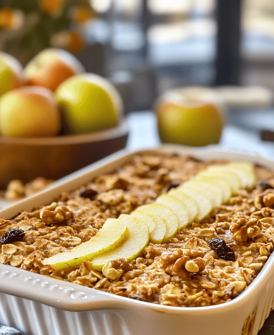 In today's fast-paced world, finding a nutritious breakfast that is both delicious and easy to prepare can be a challenge. Many of us are searching for ways to kickstart our mornings with something wholesome, yet time-efficient. Enter the Irresistible Healthy Apple Oatmeal Breakfast Bake—a warm, comforting dish that combines the wholesome goodness of oats with the natural sweetness of apples. This recipe not only satisfies your taste buds but also provides a hearty start to your day, packed with fiber and essential nutrients.