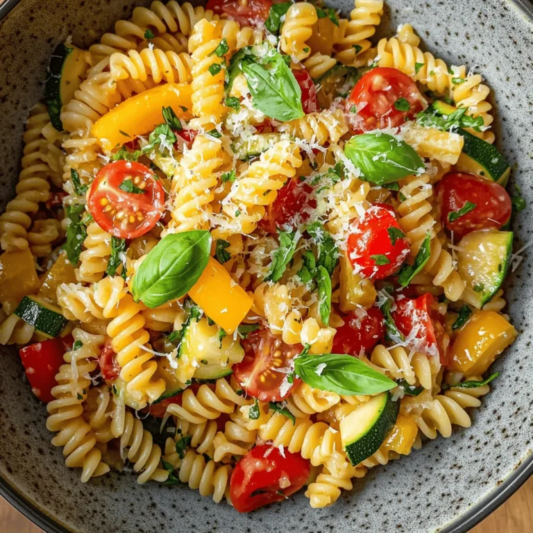 In the warm embrace of summer, when gardens flourish and farmers' markets overflow with fresh produce, there's nothing quite like a light and vibrant pasta dish that celebrates the season's bounty. The Summer Garden Pasta Bliss is a perfect recipe to bring the flavors of summer to your table, featuring a colorful medley of vegetables tossed with perfectly cooked pasta. This dish not only captures the essence of the season but also embodies the philosophy of seasonal cooking, where the fresher the ingredients, the better the flavor.