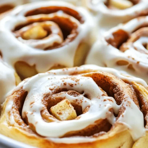 There’s something undeniably comforting about the aroma of freshly baked cinnamon rolls wafting through your home. It’s a scent that conjures memories of cozy mornings, lazy brunches, and the simple joys of homemade treats. Among the myriad of flavors that can elevate cinnamon rolls from ordinary to extraordinary, the combination of apple and cinnamon stands out as a delightful twist. Imagine soft, fluffy rolls filled with spiced apples, all topped with a velvety cream cheese frosting that adds a rich, tangy sweetness. This recipe for irresistible apple cinnamon rolls is not just a treat; it's an experience that invites you to indulge in a moment of pure bliss.