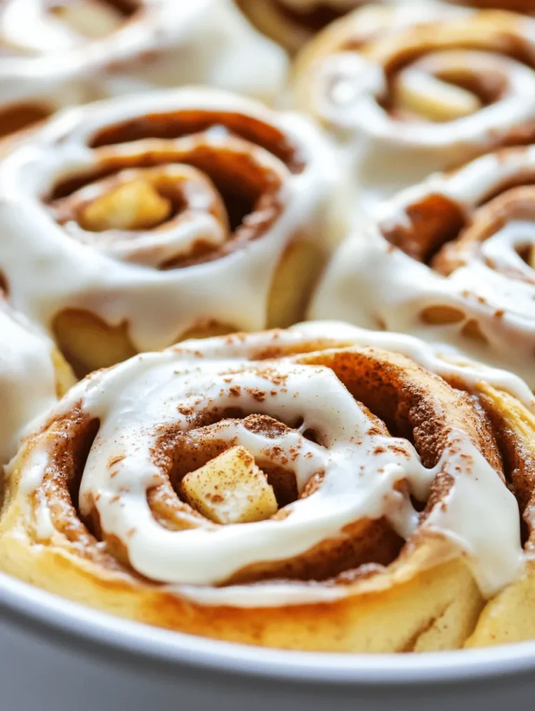 There’s something undeniably comforting about the aroma of freshly baked cinnamon rolls wafting through your home. It’s a scent that conjures memories of cozy mornings, lazy brunches, and the simple joys of homemade treats. Among the myriad of flavors that can elevate cinnamon rolls from ordinary to extraordinary, the combination of apple and cinnamon stands out as a delightful twist. Imagine soft, fluffy rolls filled with spiced apples, all topped with a velvety cream cheese frosting that adds a rich, tangy sweetness. This recipe for irresistible apple cinnamon rolls is not just a treat; it's an experience that invites you to indulge in a moment of pure bliss.