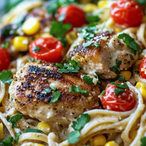 Welcome to the world of Easy Cowboy Butter Chicken Linguine, a dish that promises a delightful fusion of flavors with every bite. This unique recipe merges the heartiness of classic Italian cuisine with the robust flavors of cowboy-inspired cooking, making it a fantastic choice for those looking to spice up their dinner routine. Imagine tender chicken thighs simmered in a rich, buttery sauce, tossed with linguine pasta, cherry tomatoes, and sweet corn. This dish is not only a feast for the palate but also a comfort food that brings warmth and satisfaction to the table.