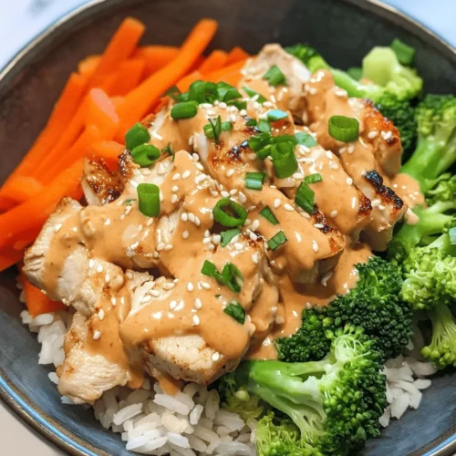 The Bang Bang Chicken Bowl is a delightful culinary creation that has taken the food scene by storm, offering a vibrant combination of tender chicken, fresh vegetables, and a creamy, spicy sauce that tantalizes the taste buds. This dish is not just about flavor; it successfully marries taste with nutrition, making it an ideal choice for busy weeknights and meal-prepping enthusiasts alike. Whether you are a family looking for a satisfying meal or an individual seeking a healthy yet indulgent option, the Bang Bang Chicken Bowl delivers on all fronts.