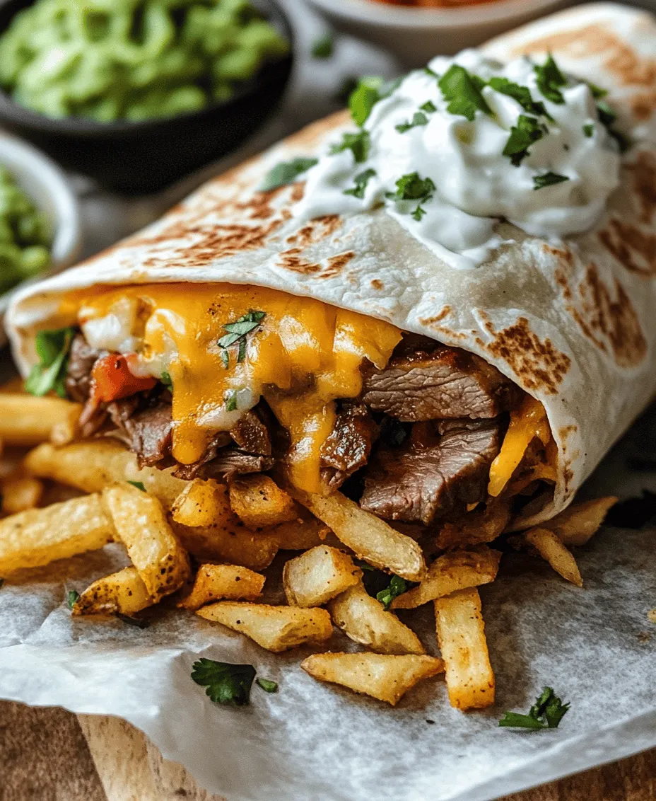 The secret to making a memorable Steak & Cheese Dirty Fry Burrito lies in the quality and interplay of its ingredients. Each component plays a vital role in creating a dish that is not only delicious but also texturally pleasing. Let’s take a closer look at the key ingredients that come together to create this mouthwatering meal.