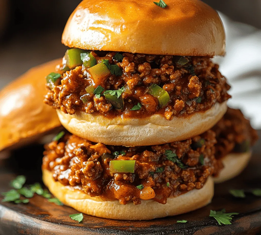 To create the perfect Spicy Cajun Chicken Sloppy Joes, it’s essential to highlight the key ingredients that contribute to the dish's deliciousness. Each component plays a crucial role in building layers of flavor, ensuring every bite is packed with savory goodness.