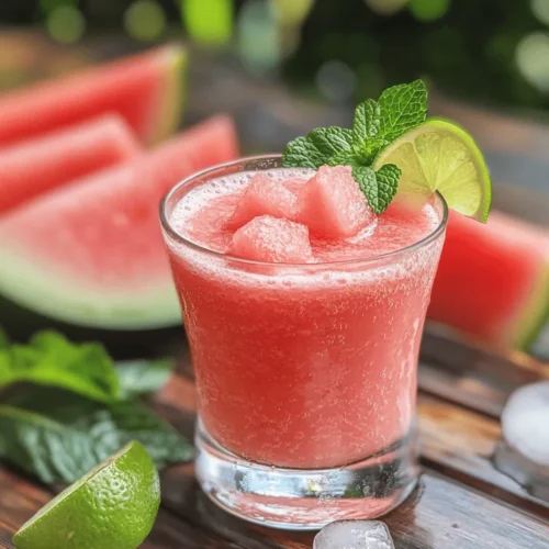 As the sun blazes overhead and temperatures rise, there's nothing better than indulging in a light, refreshing beverage that not only cools you down but also nourishes your body. Among the plethora of smoothie options available, the watermelon smoothie with coconut water emerges as a standout choice, celebrated for its hydrating qualities and delightful flavors. This smoothie is not just a tasty treat; it is also a powerhouse of nutrients that cater to both health-conscious individuals and those simply seeking relief from the summer heat.
