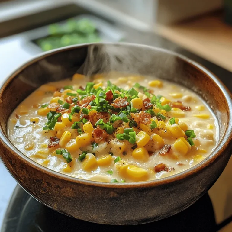 As the summer sun shines brightly and fresh produce floods the markets, there's nothing quite like a bowl of Sweet Summer Corn Chowder to capture the essence of the season. This delightful dish is a celebration of summer's bounty, featuring juicy corn kernels that burst with flavor and warmth. Corn chowder, with its creamy texture and comforting aroma, is not only a nourishing meal but also a perfect centerpiece for family gatherings or cozy evenings spent with loved ones.