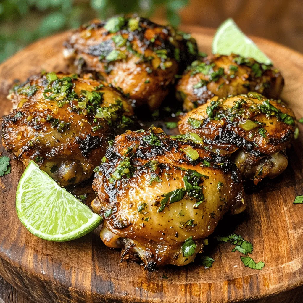 To create this tantalizing dish, it's essential to understand the key ingredients that contribute to its unique flavor profile. Each component plays a significant role in crafting the perfect cilantro lime chicken thighs.