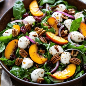 Salads have experienced a renaissance in contemporary cuisine, transcending their traditional role as mere side dishes to become vibrant, multi-layered meals that celebrate fresh ingredients and complex flavors. As more people seek nutritious options that also satisfy their taste buds, salads like the Millionaire Peach Salad have captured the spotlight, marrying health benefits with culinary creativity. This delightful dish showcases the best of summer's bounty, blending sweet, juicy peaches with a variety of textures and flavors that create a truly memorable dining experience.